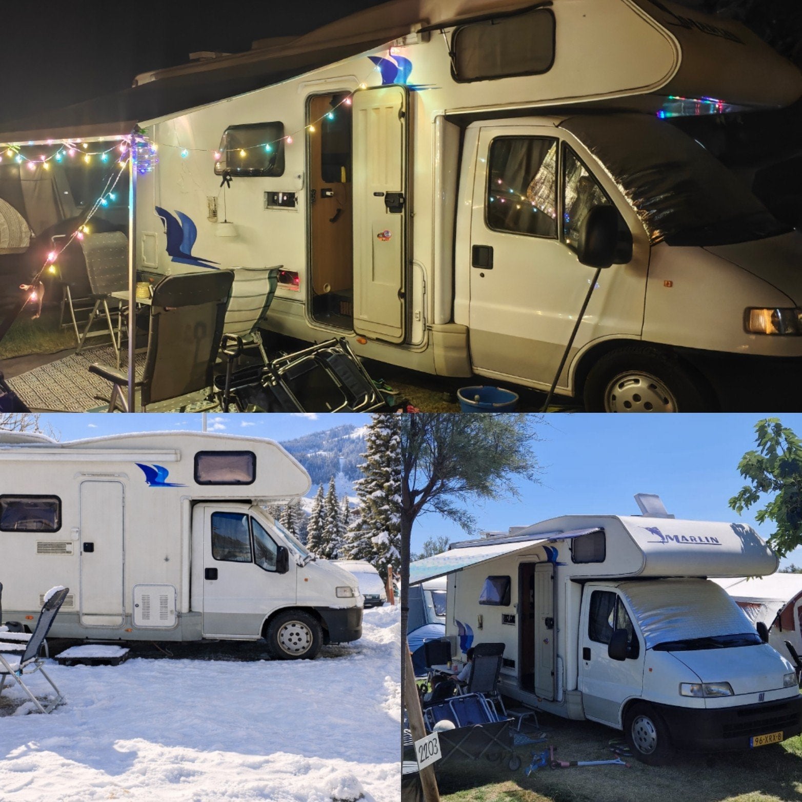 Fiat,6 pers. Stapelbed,Alkoof, XXLgarage, airco, zonnepaneel, Alkoof, Ringverwarming, Fiat, Particulier