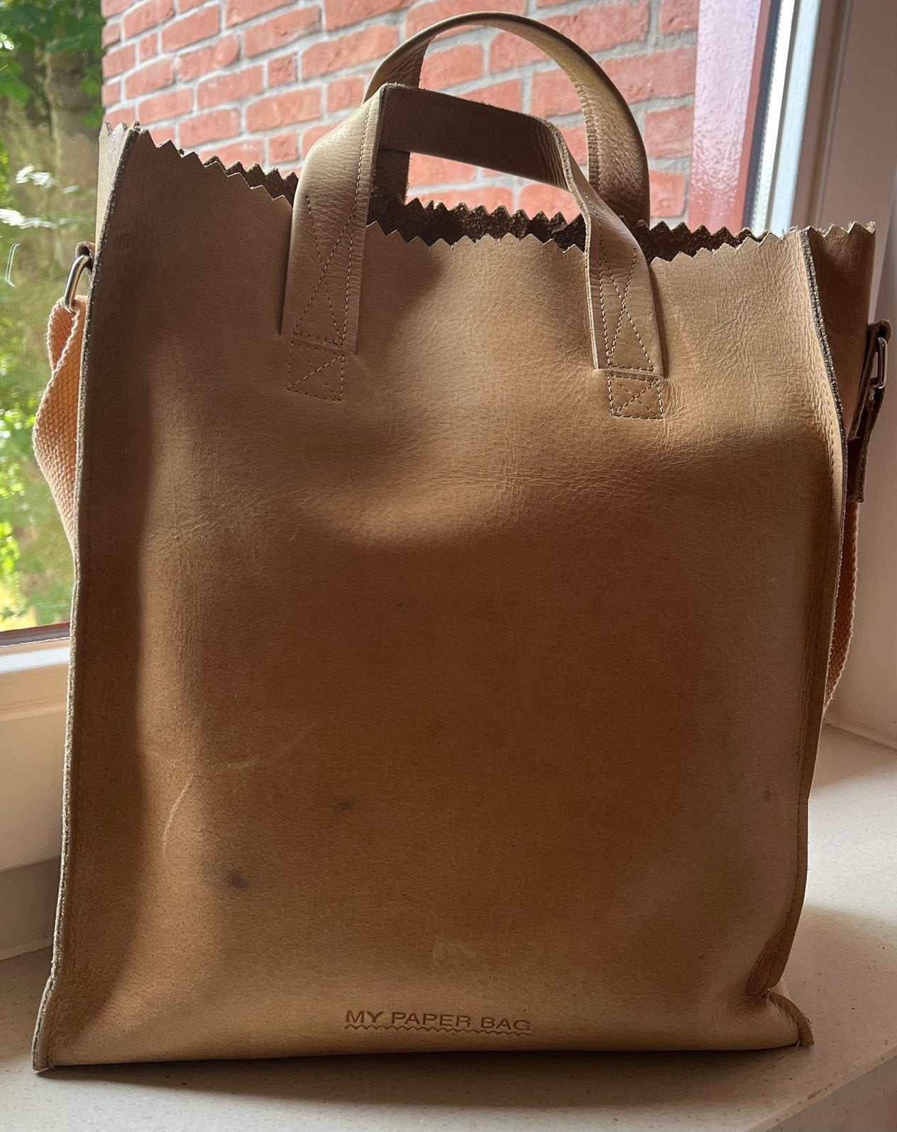 My paper bag van MYOMY, zo goed als nieuw., Ophalen of Verzenden, Zo goed als nieuw, Handtas