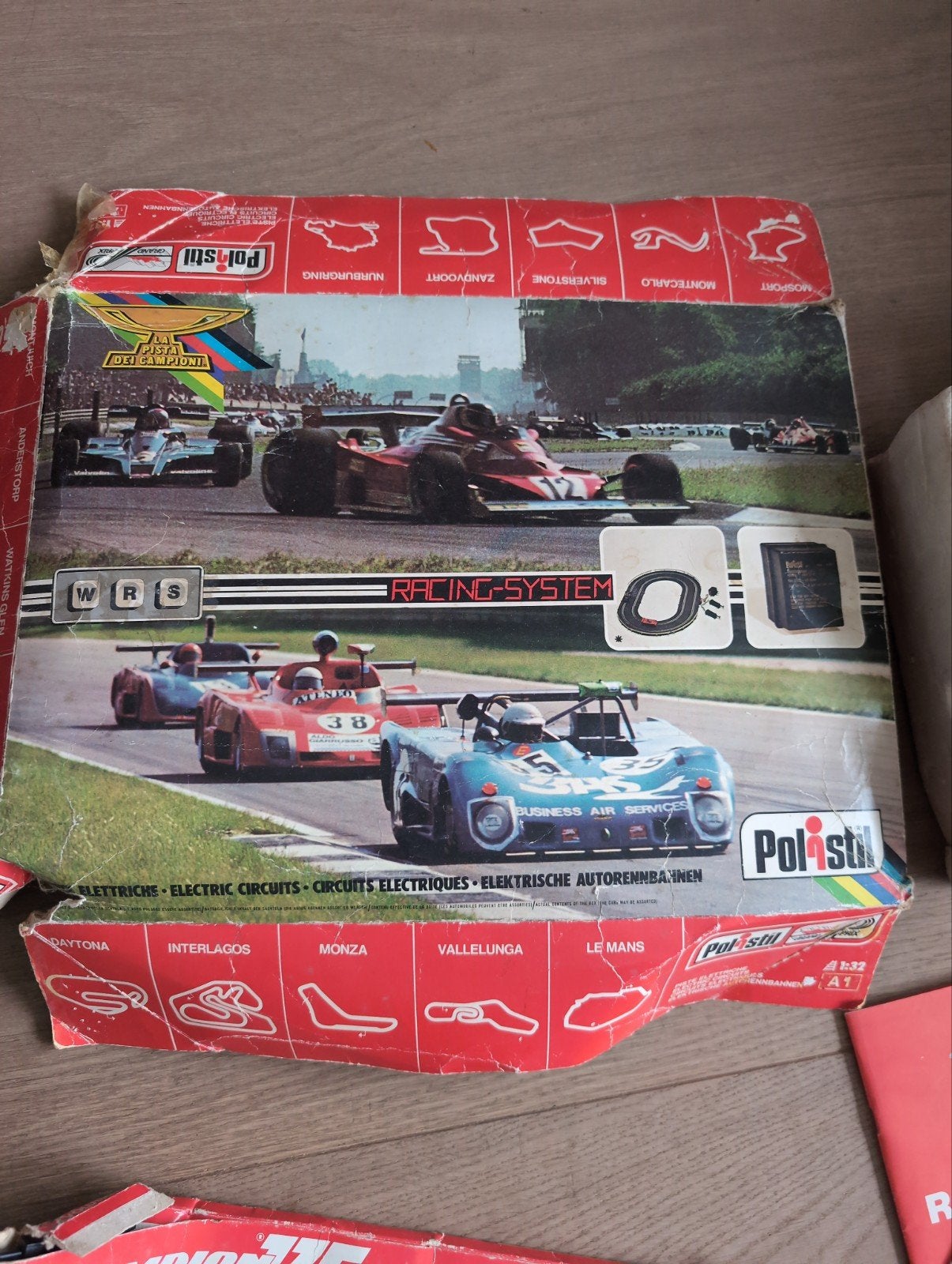 Polistil Racing System Racebaan met extra baanonderdelen, Overige merken, Zelf te bouwen, Ophalen of Verzenden, Elektrisch