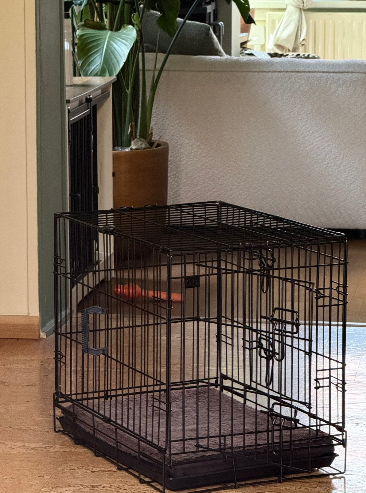 Honden pup puppy bench & Jack and Vanilla memory foam matras, Ophalen, Zo goed als nieuw