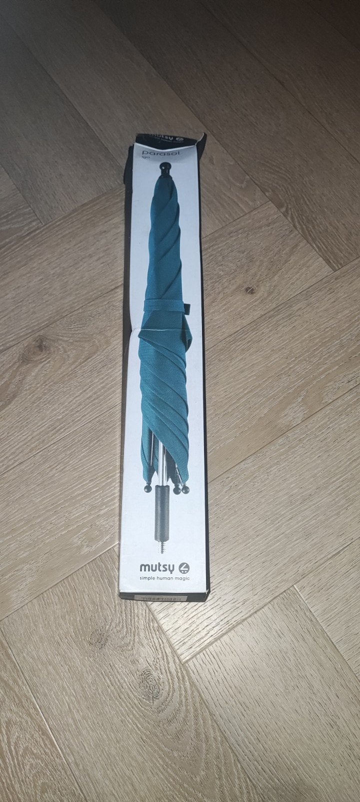 Mutsy igo parasol, Ophalen, Mutsy