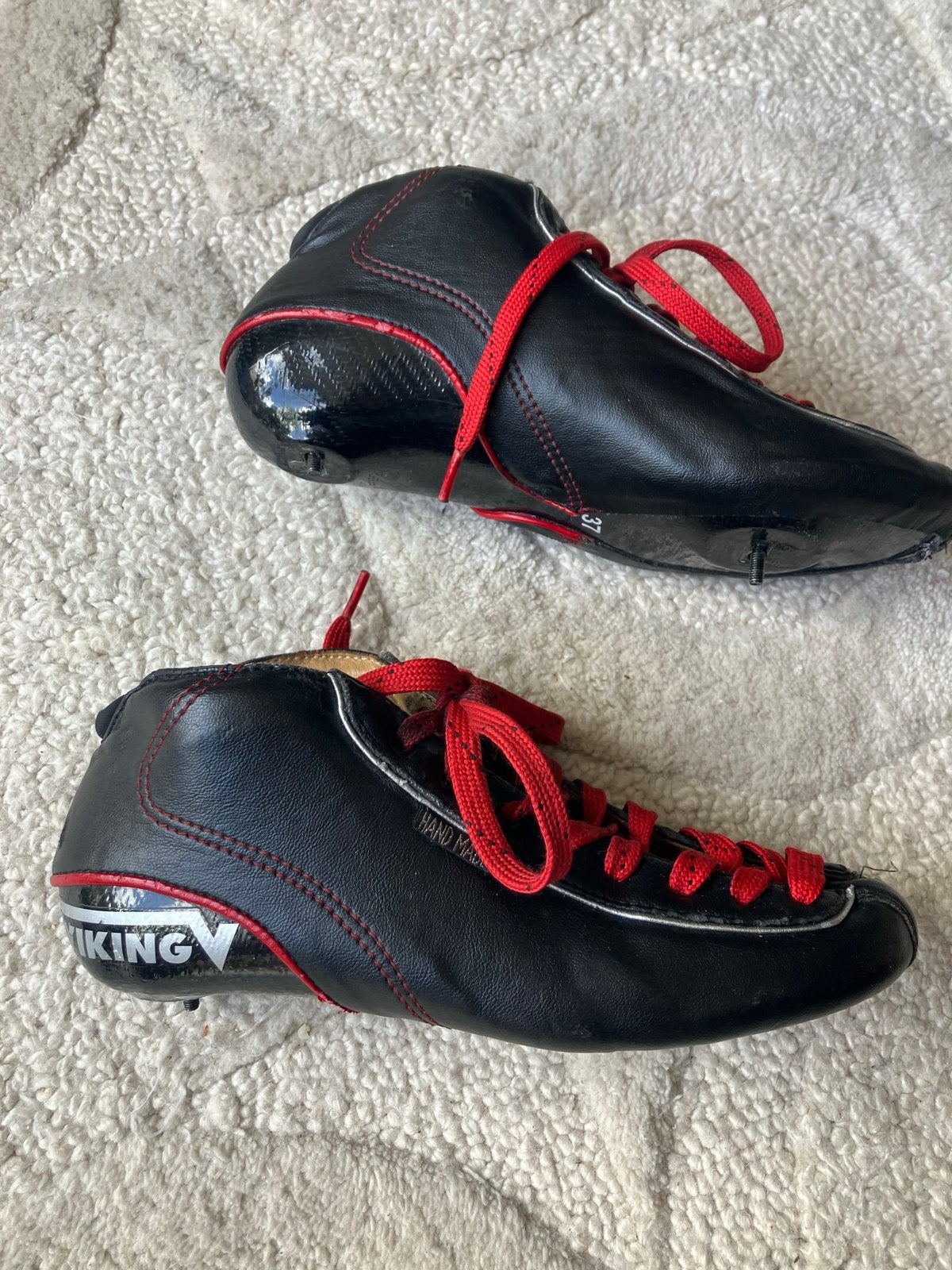 Viking Nagano Silver schaatsschoen - Maat 37, Ophalen of Verzenden, Gebruikt, Noren, Viking