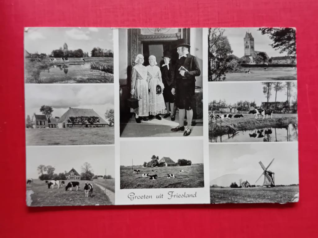 Ansichtkaart Friesland, Ophalen of Verzenden, Friesland