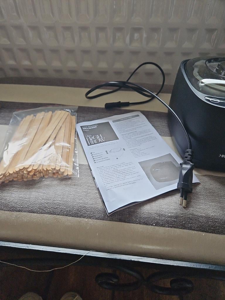 Mrs.Highbrow Waxapparaat met toebehoren - Zo goed als nieuw, Ophalen of Verzenden