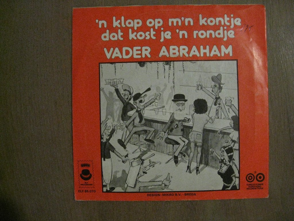 Vader Abraham - Adeile - 'n klap op m;n kontje dat kost je, Ophalen of Verzenden, Zo goed als nieuw, Nederlandstalig