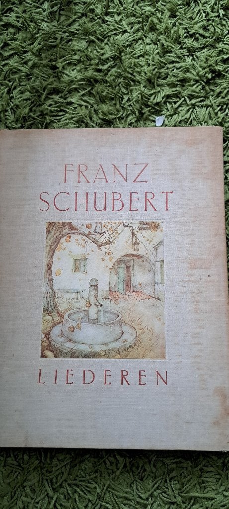 Franz Schubert Liederen, tekeningen Anton Pieck, Ophalen of Verzenden, Gelezen