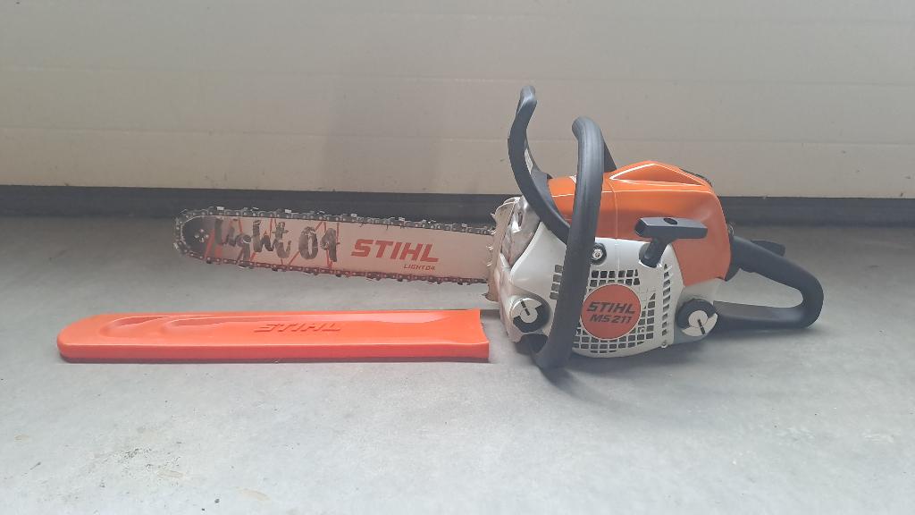 Stihl ms 211 kettingzaag, Tuin en Terras, Stihl, Gebruikt, -, -
