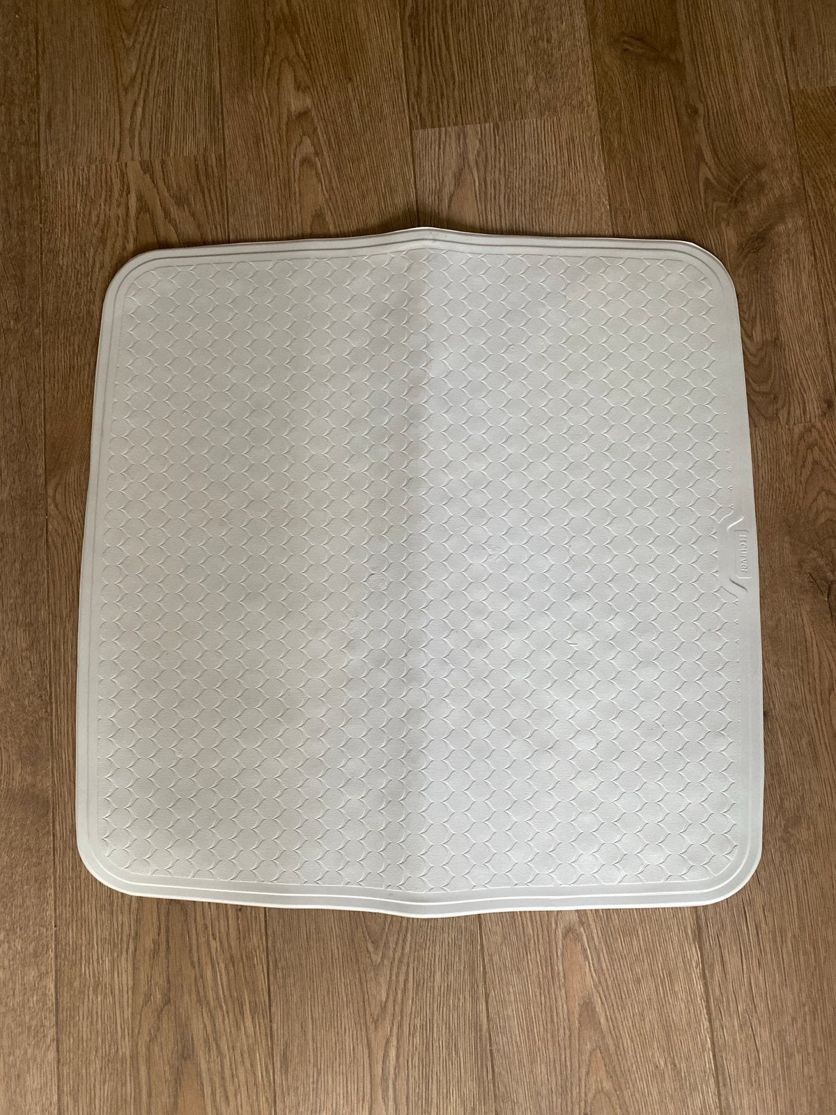 Douchemat Curver 30x30 cm - Gebruikt maar netjes, Ophalen, Gebruikt, Douche-accessoire, Wit