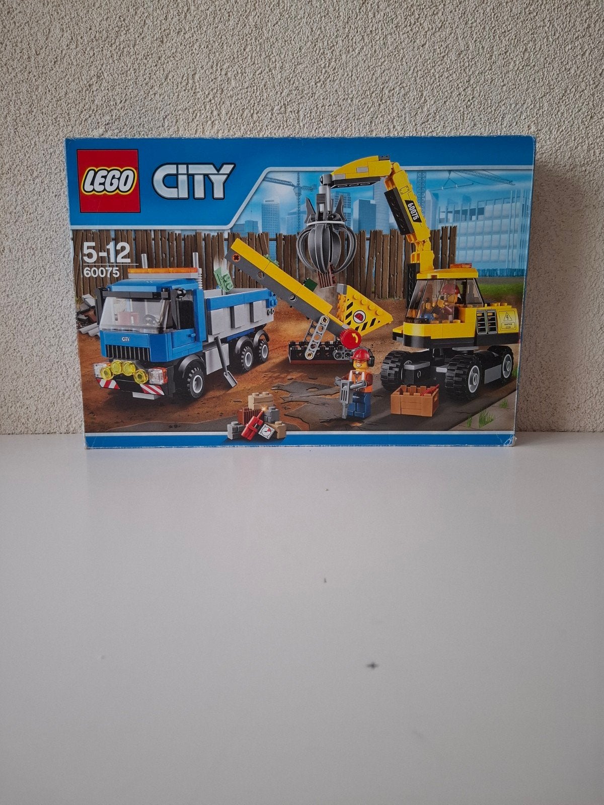 Lego City 60075 Graafmachine en Vrachtwagen (Compleet), Inclusief instructies, City, Verzenden, Lego