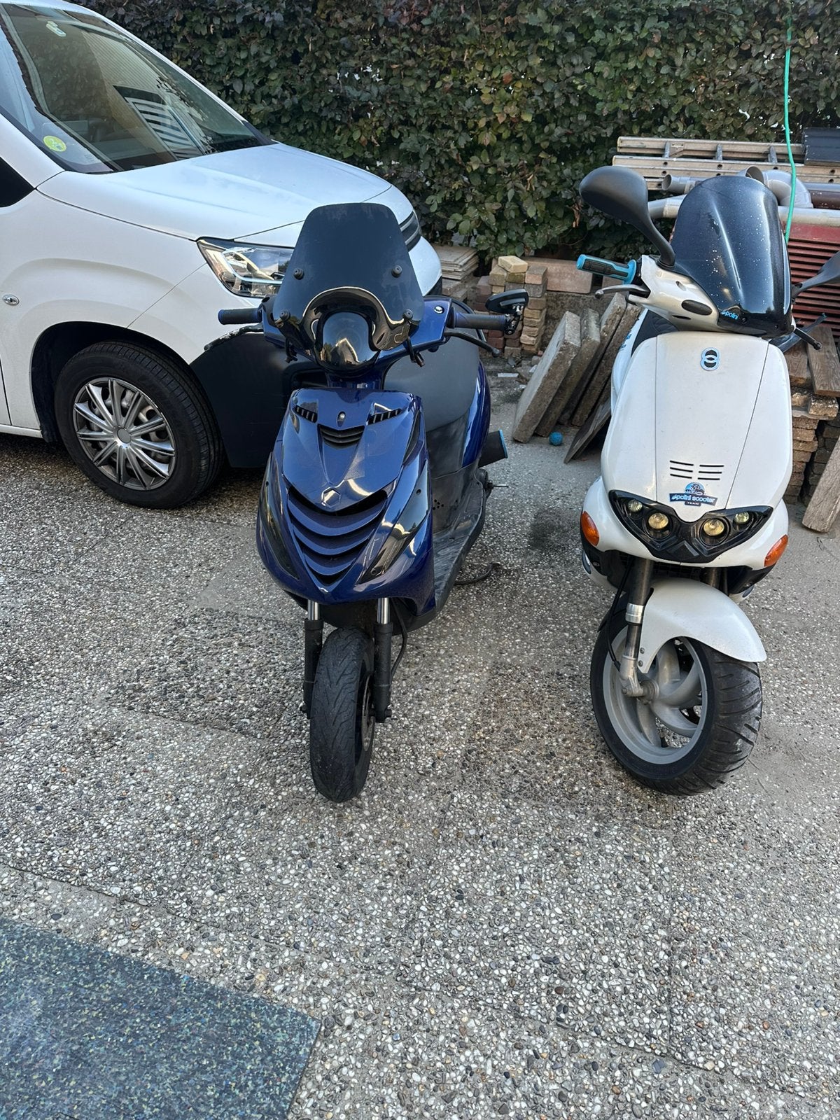 WOK piaggio zip 80cc, Ophalen, Gebruikt, Maximaal 45 km/u, Zip