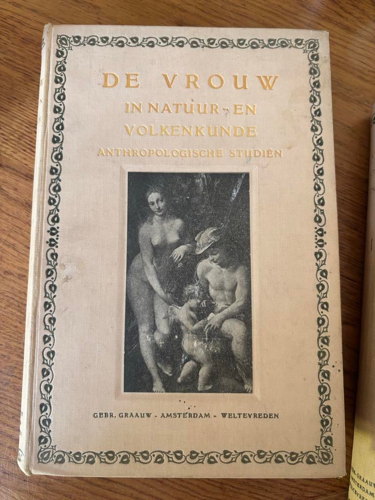 2 delige set De Vrouw in Natuur- en Volkenkunde, Antiek en Kunst, Ophalen of Verzenden
