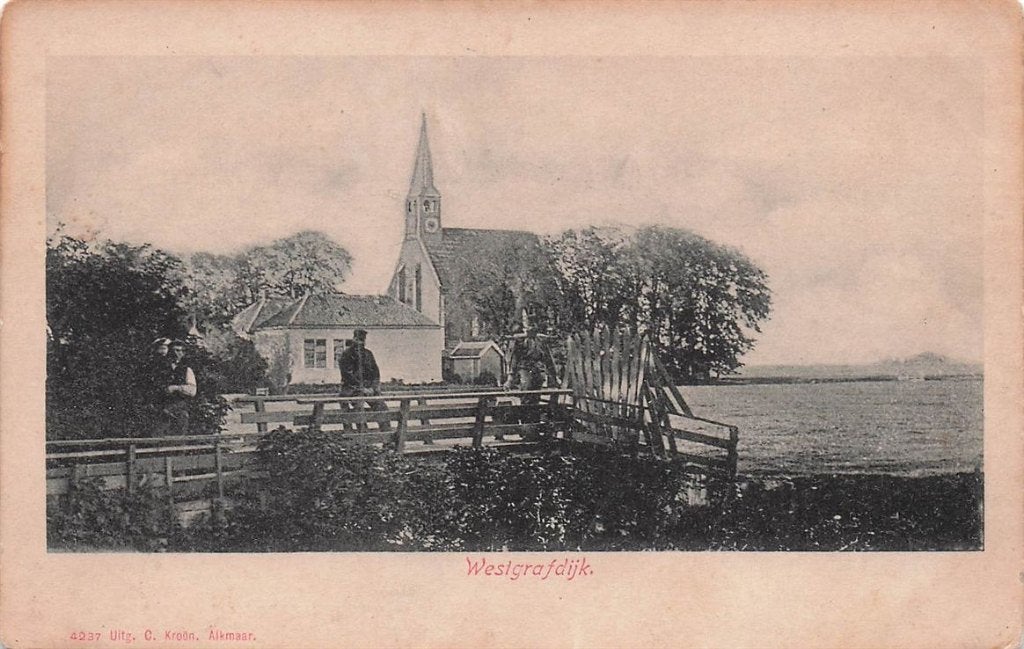 702-123-037 Westgrafdijk West-Graftdijk, Verzenden, Voor 1920, Noord-Holland