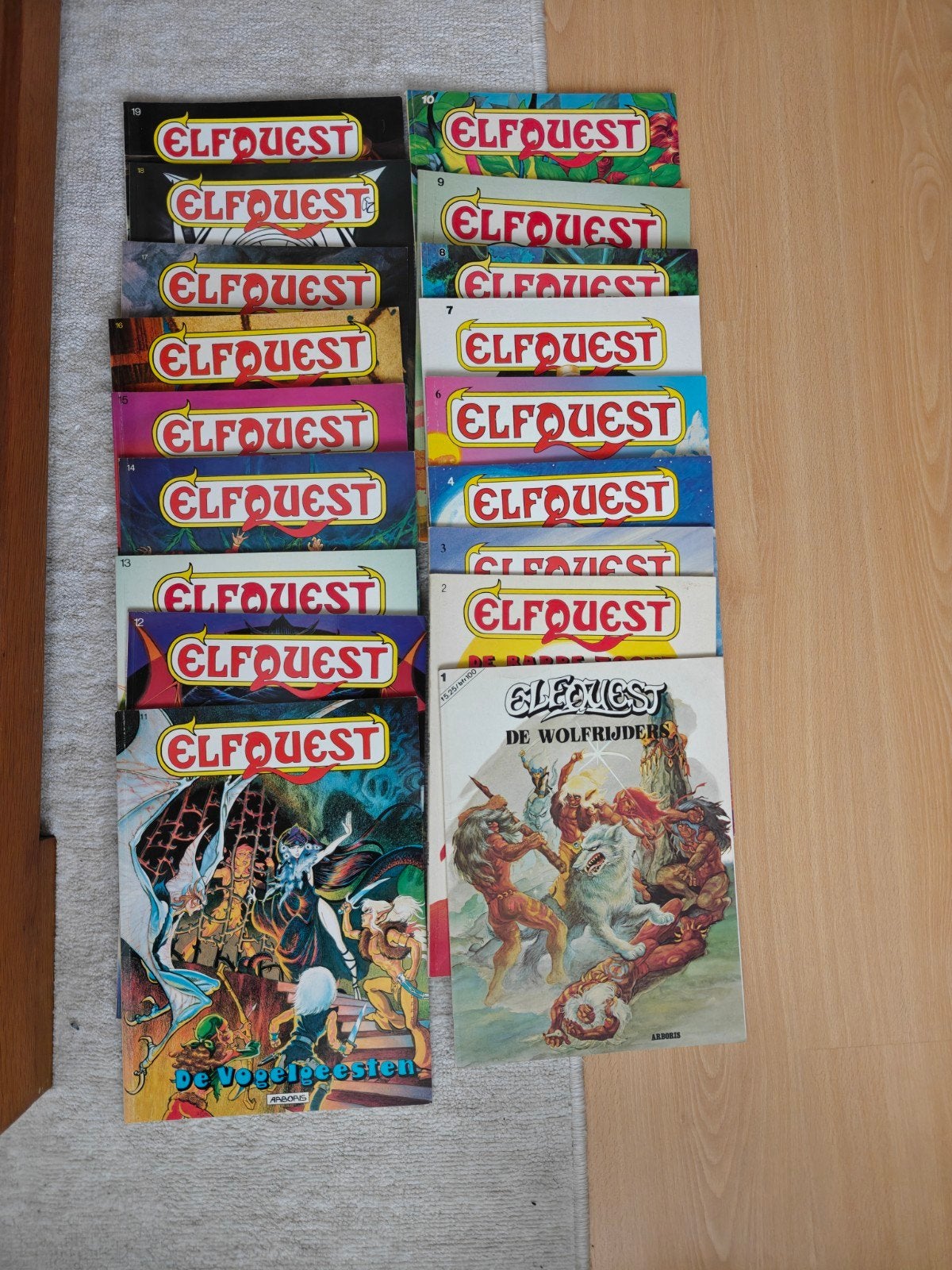 Elfquest Stripboeken Collectie 33x, Meerdere stripboeken, Ophalen of Verzenden, Gelezen