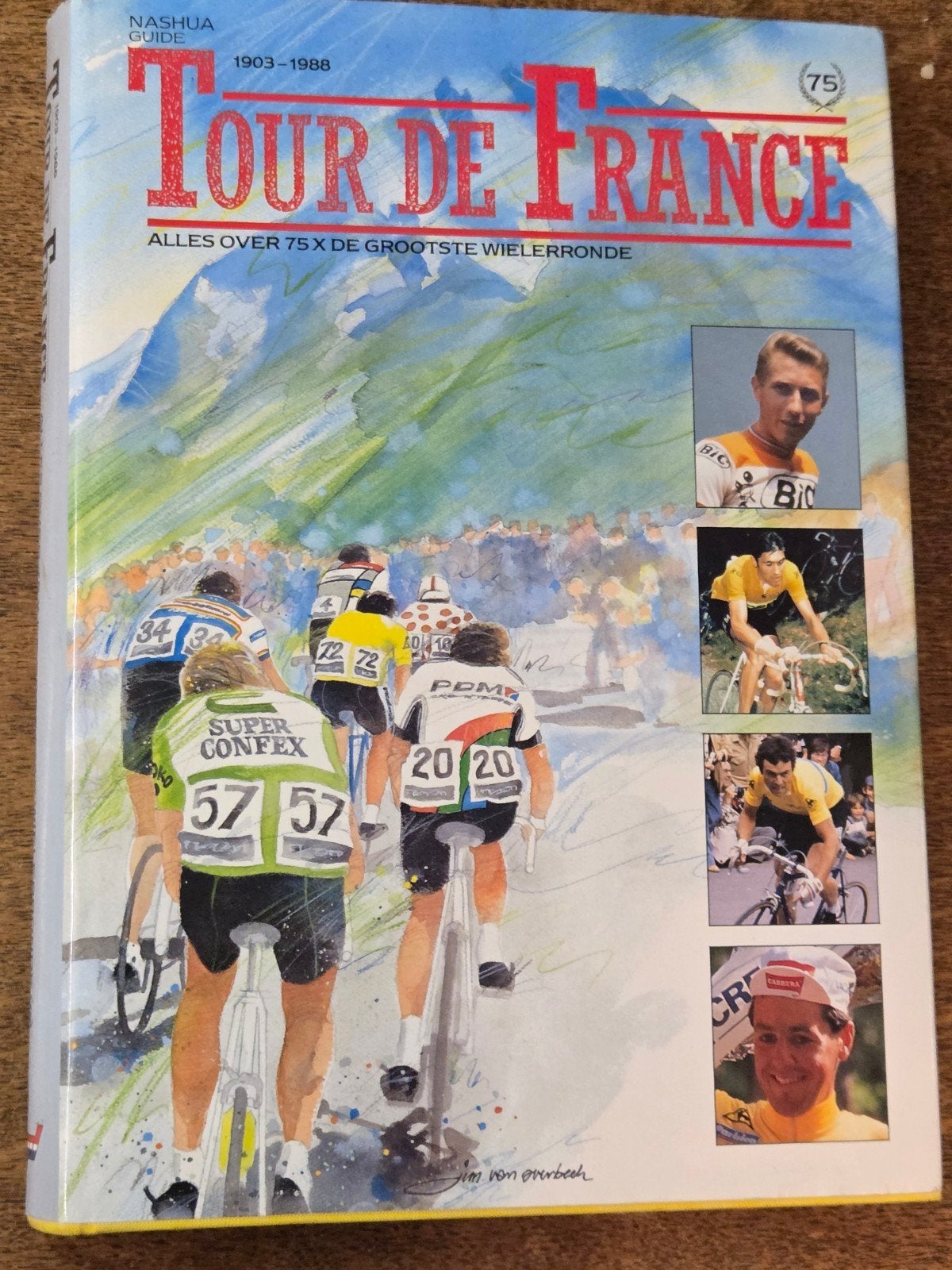 75 jaar Tour de France, Ophalen of Verzenden, Zo goed als nieuw, Lopen en Fietsen
