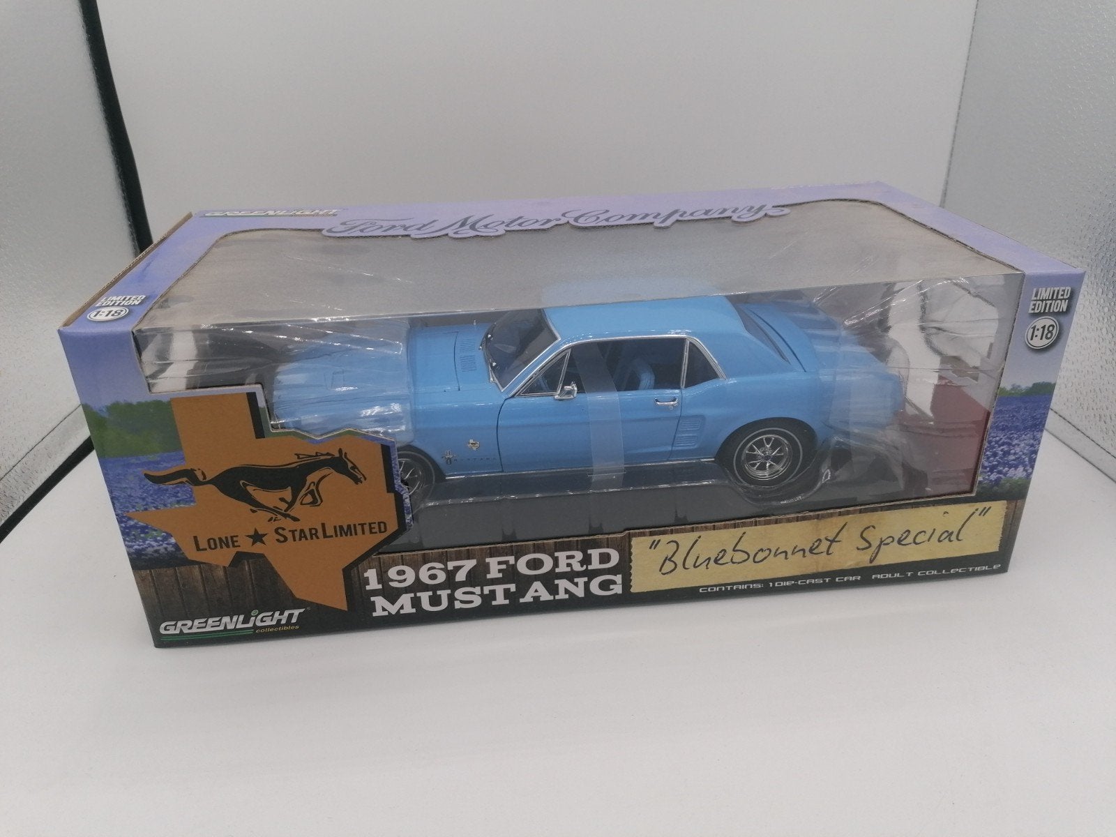 Ford mustang 1967 model, Ophalen of Verzenden, Groter dan 1:32, Auto, Overige merken