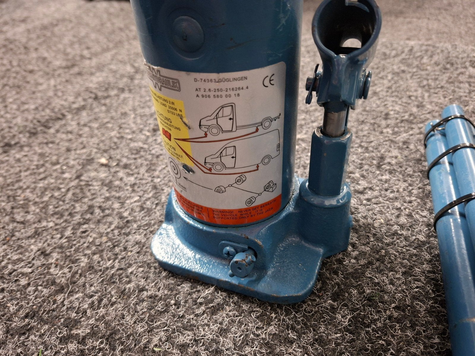 Mercedes Sprinter Krik - 58 cm hoog, Ophalen, Nieuw, Hydraulisch, Potkrik