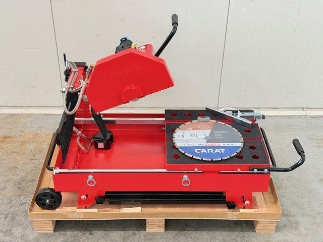 Steenzaagmachine Carat type X-COUP "SHOWROOMMODEL", Carat Nederland bv, Carat/Clipper/Husqvarna, Info@variatrade.nl, Nieuw