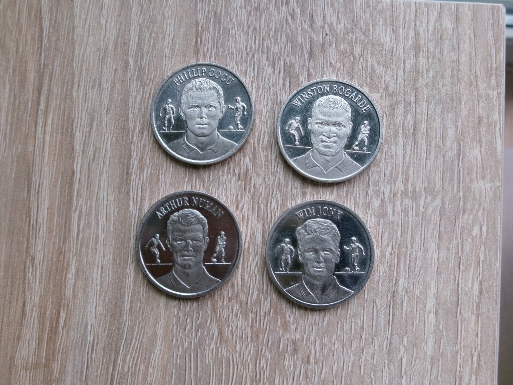 KNVB munten 1998, Verzenden, Overige materialen
