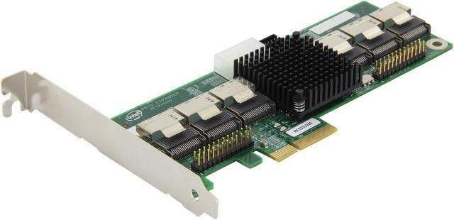 Intel 24-port SAS/SATA Expander Card RES2SV240, Computers en Software, Ophalen of Verzenden, Gebruikt, Onbekend