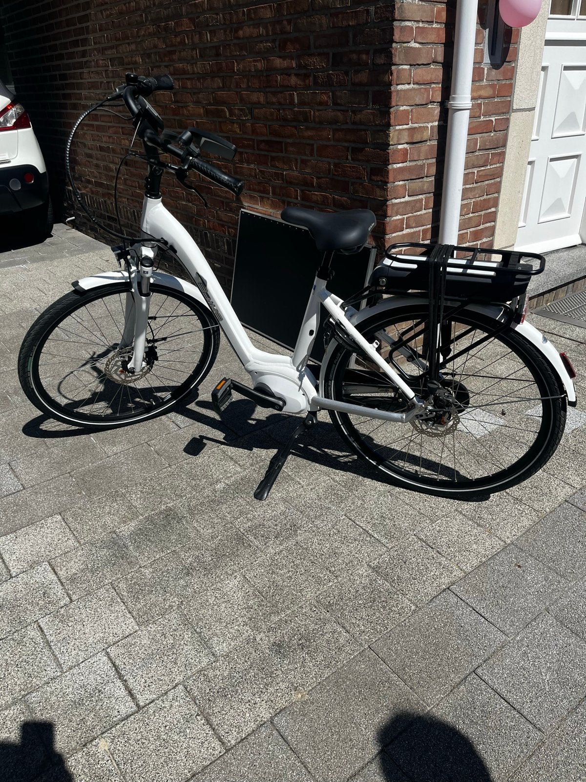 E-bike met Bosch accu, framemaat 48, amper gebruikt, Zo goed als nieuw, 47 tot 51 cm, 50 km per accu of meer, Ophalen