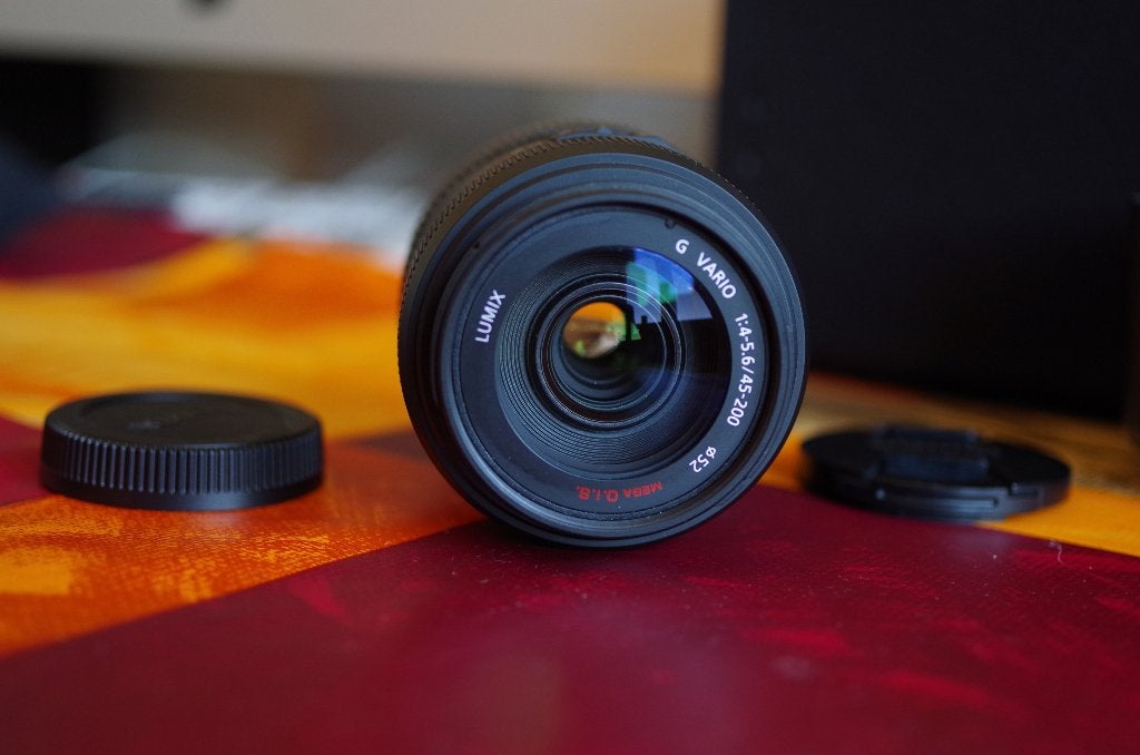 Panasonic Lumix G Vario 45-200mm Mega OIS, Audio, Tv en Foto, Fotografie | Lenzen en Objectieven, Ophalen of Verzenden, Zo goed als nieuw