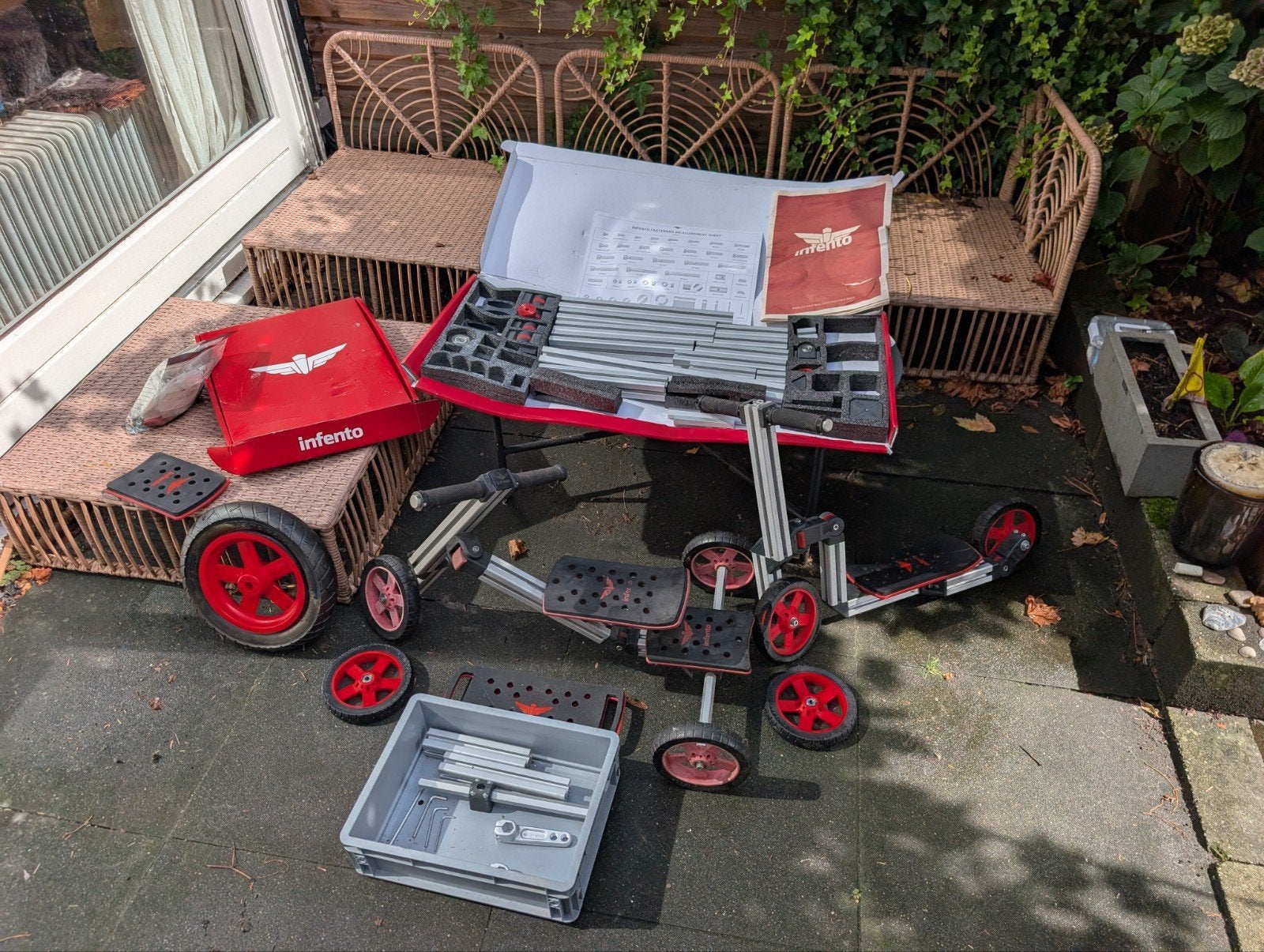 Infento Junior Kit (JR-01/JR-02) + extra set, Ophalen, Gebruikt, Knutselen