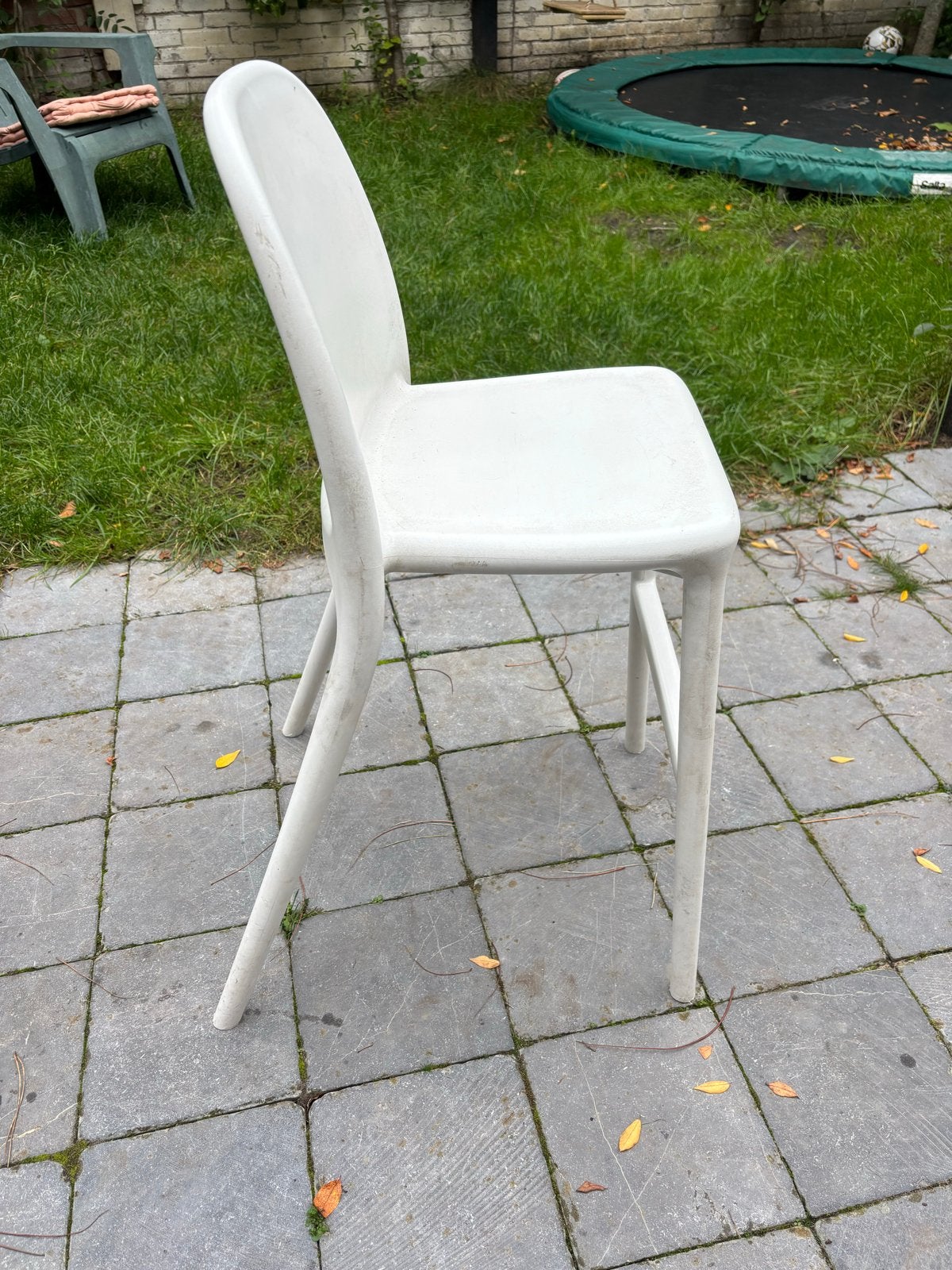 IKEA Urban kinderstoel, wit, kunststof, Huis en Inrichting, Ophalen, Kunststof, Gebruikt, Wit
