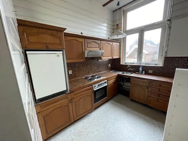 Te koop keuken, Ophalen, Gebruikt, U-keuken, Bruin