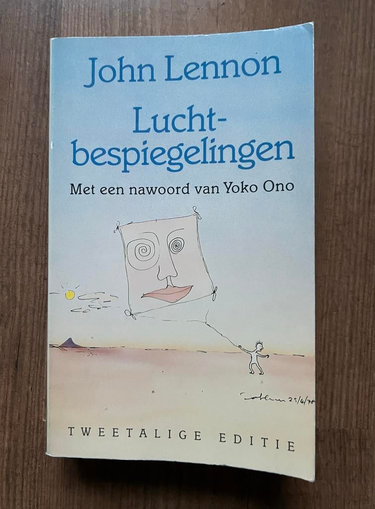 John Lennon - Luchtbespiegelingen (Tweetalig/Geïllustreerd), Ophalen of Verzenden, Zo goed als nieuw, Artiest