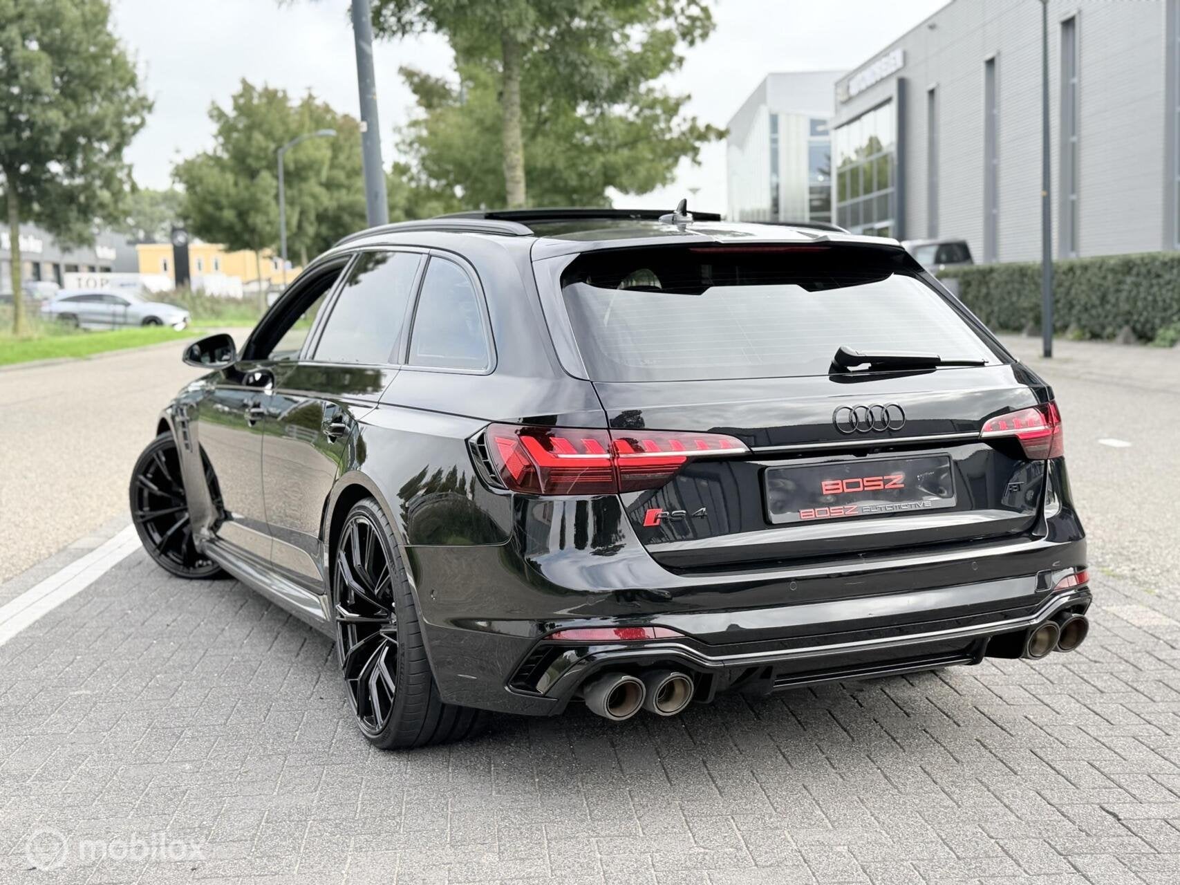 Audi RS4 ABT-S 2.9 Quattro PANO HUD B&O 360* CERAMIC 530PK, Auto's, Automaat, Dealer onderhouden, Automatische klimaatregeling