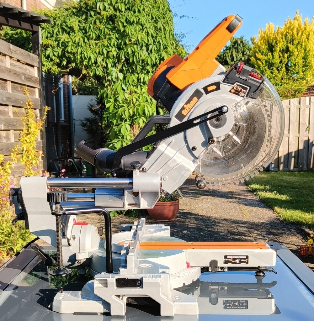 Triton TCMS254 Afkortzaag (1800W Mitre Saw), Ophalen, Nieuw