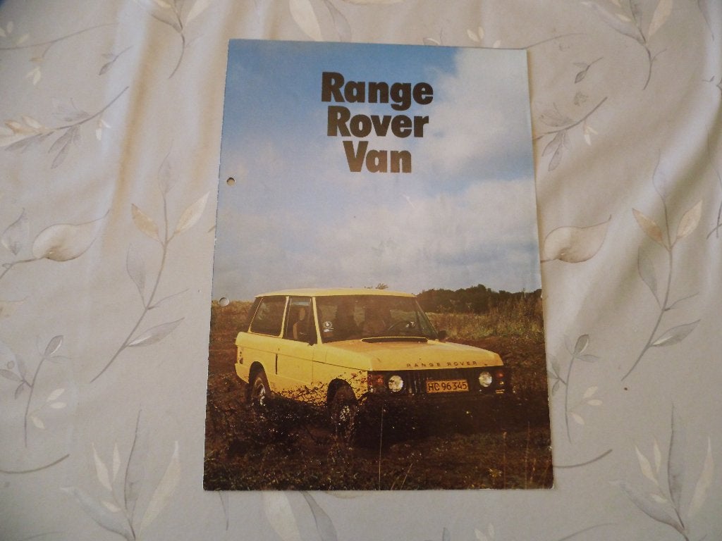 Range Rover Van I, Verzenden, Zo goed als nieuw, Overige merken