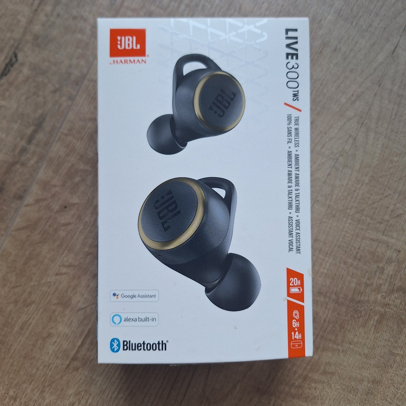 JBL LIVE 300TWS zwart In-ear oordopjes, In-ear, JBL, Bluetooth, Ophalen of Verzenden