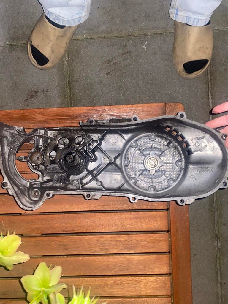Carterkap Piaggio 4t - Origineel en Gebruikt, Fietsen en Brommers, Brommeronderdelen | Scooters, Ophalen of Verzenden, Gebruikt