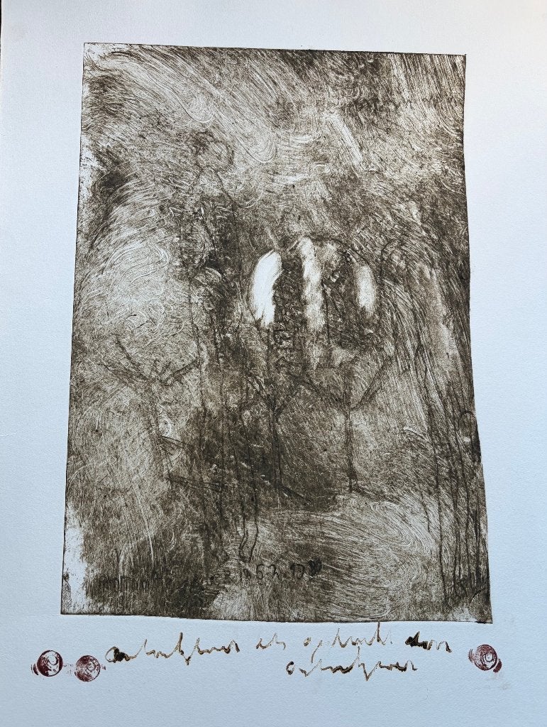 Anton Heyboer, Antiek en Kunst, Ophalen of Verzenden, Papier/karton