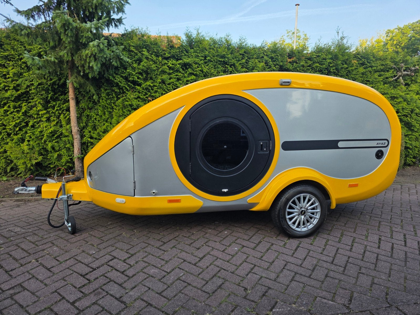Teardrop 5k lichtgewicht caravan onder de 750kg veel opties., Particulier, Zonnepaneel, Tot en met 2