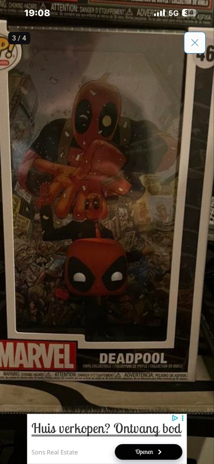 Funko Pop! Marvel Deadpool & Spider-Man, Ophalen of Verzenden, Nieuw