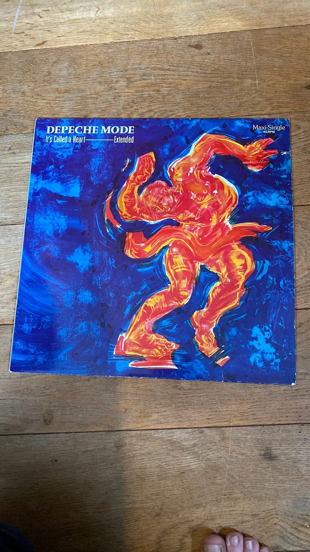 Maxi single depeche mode, its called a heart, Cd's en Dvd's, Vinyl Singles, Ophalen of Verzenden, Zo goed als nieuw