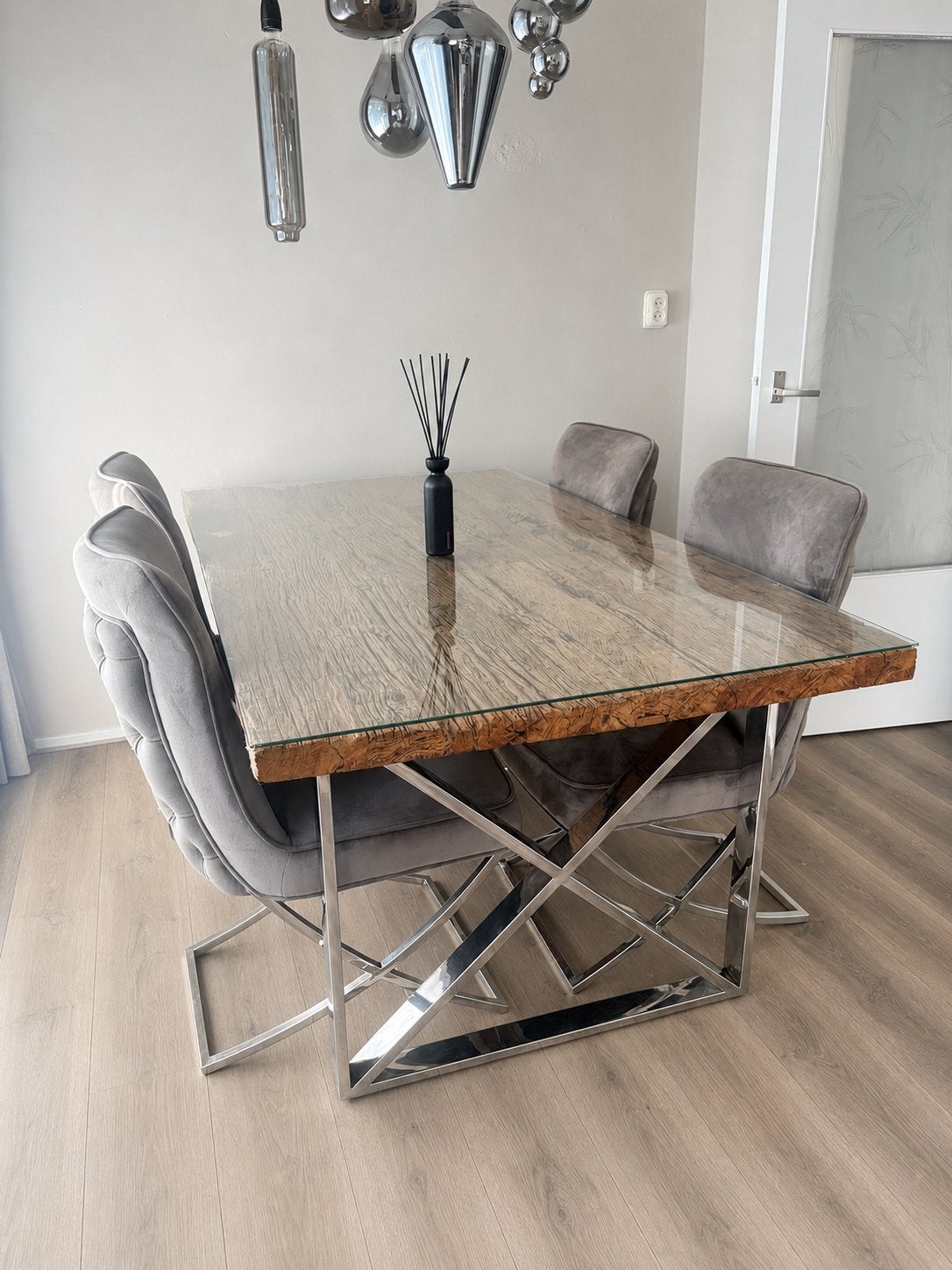 Richmond Kensington woonkamerset, Ophalen, Zo goed als nieuw, 4 tot 6 stoelen