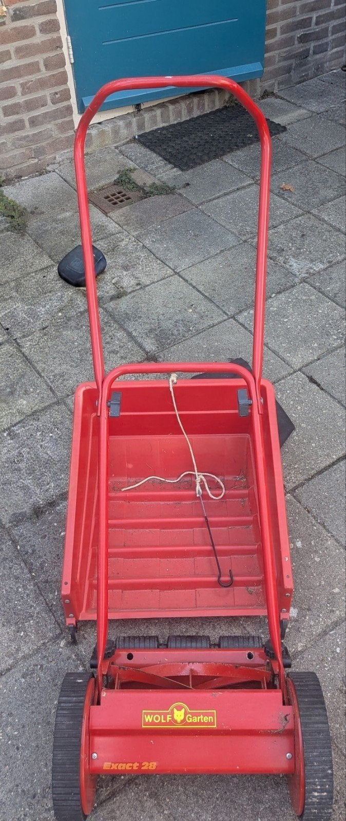 WOLF‑Garten handgrasmaaier – Exact 28, Kooimesmaaier, Ophalen, Gebruikt