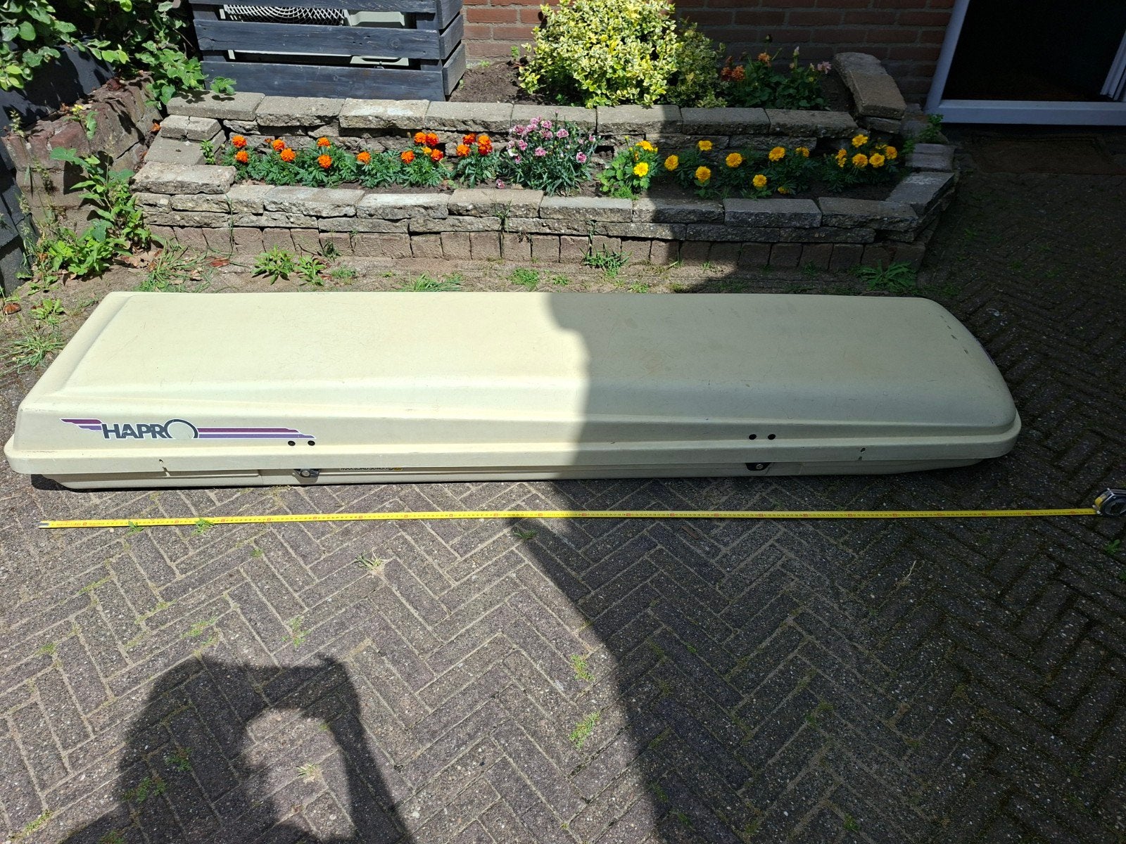 Harpo dakkoffer, Ophalen, Gebruikt