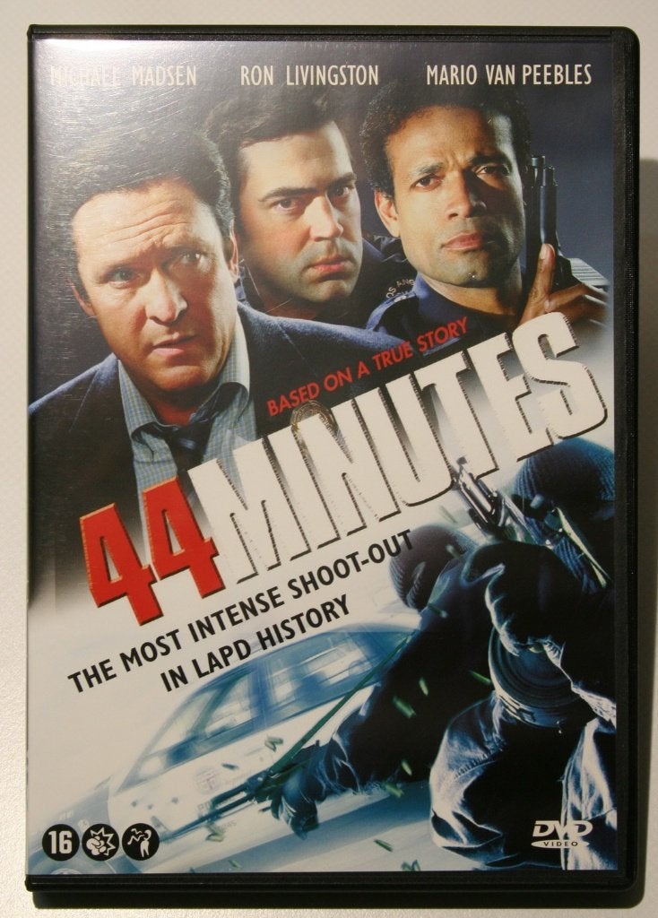 DVD: 44 Minutes, Cd's en Dvd's, Dvd's | Thrillers en Misdaad, Zo goed als nieuw, Actiethriller, Vanaf 16 jaar, Ophalen of Verzenden