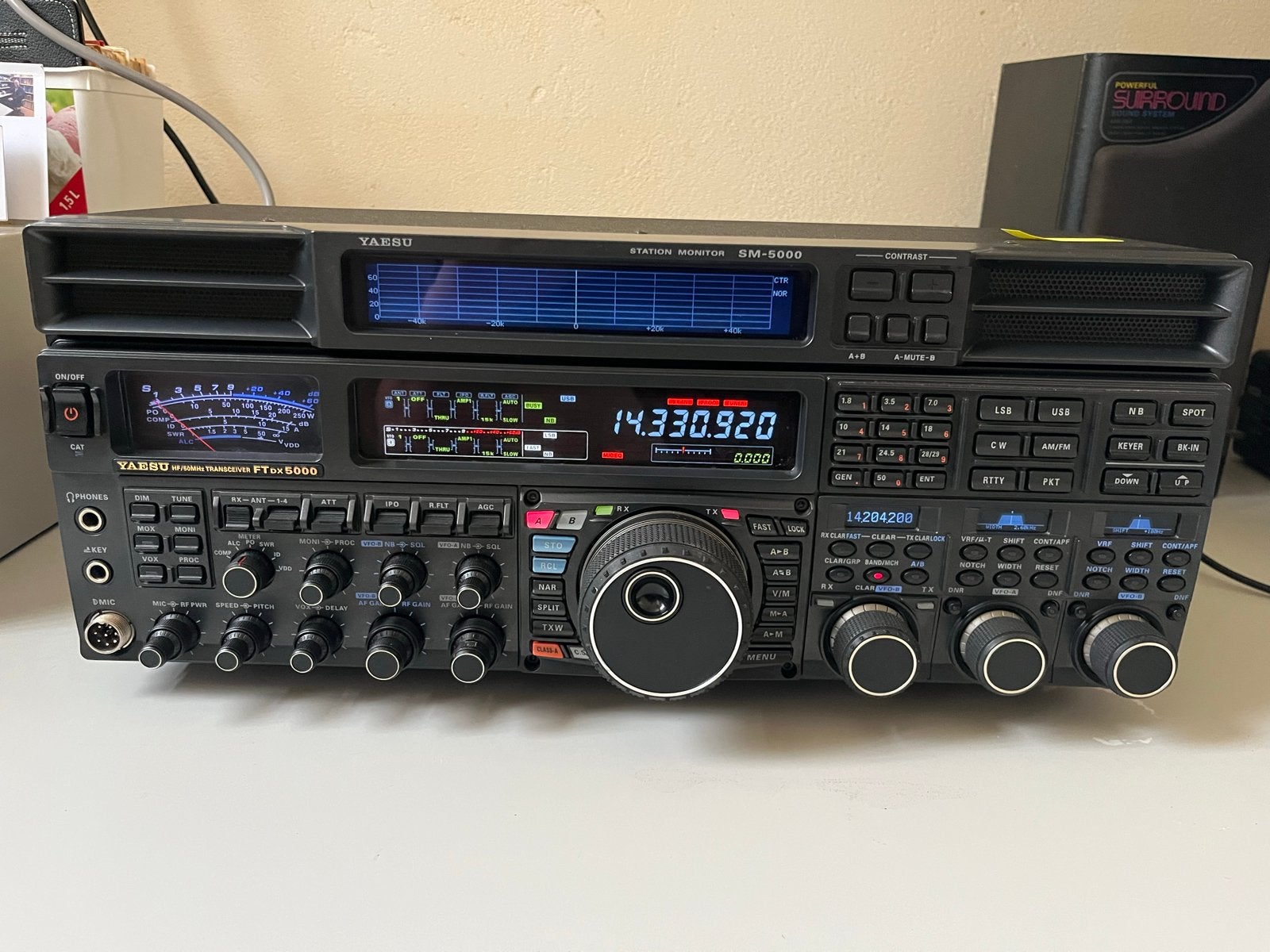 Yaesu FTDX5000-MP HF/50MHz Transceiver met SM-5000, Telecommunicatie, Ophalen, Zo goed als nieuw