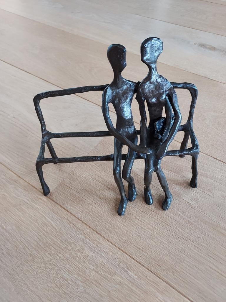 Gilde Handwerk sculptuur "De Liefdes bank", Ophalen of Verzenden
