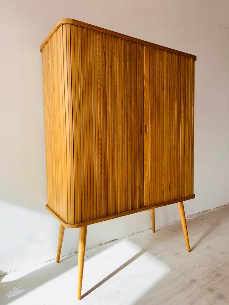 Zuiver Barbier kast en sidetable set eiken, Ophalen of Verzenden