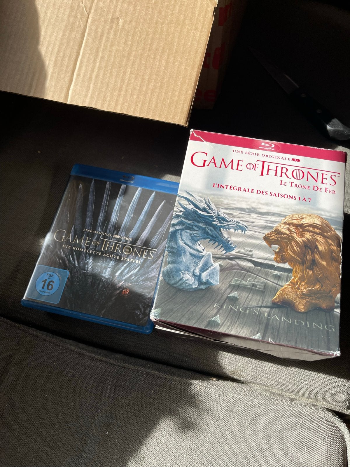 Game of Thrones Complete Serie Seizoen 1-7 & Seizoen 8 Blu-r, Vanaf 16 jaar, Nederlands, Science Fiction en Fantasy, Ophalen of Verzenden