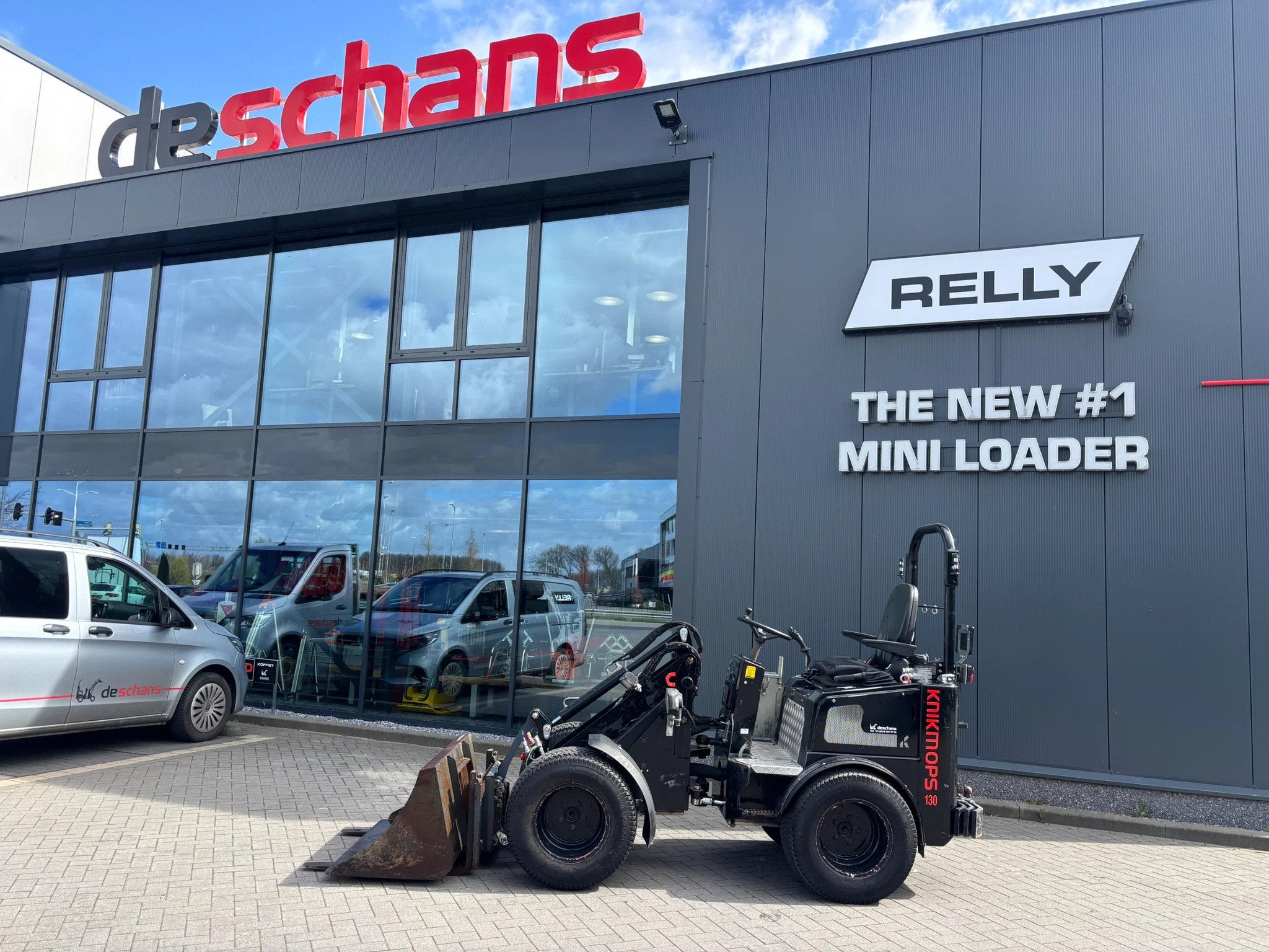 Knikmops 130 - Bouwjaar 2020 (bj 2020), Wiellader of Shovel
