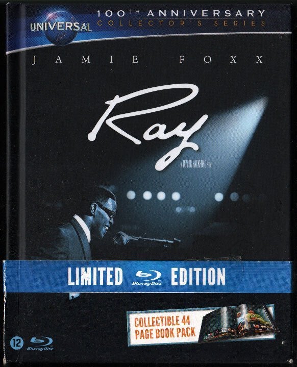 Ray, Universal 100th Anniversary, DIGIBOOK. Blu-ray., Cd's en Dvd's, Blu-ray, Gebruikt, Inclusief boekje, Nederlands, Film