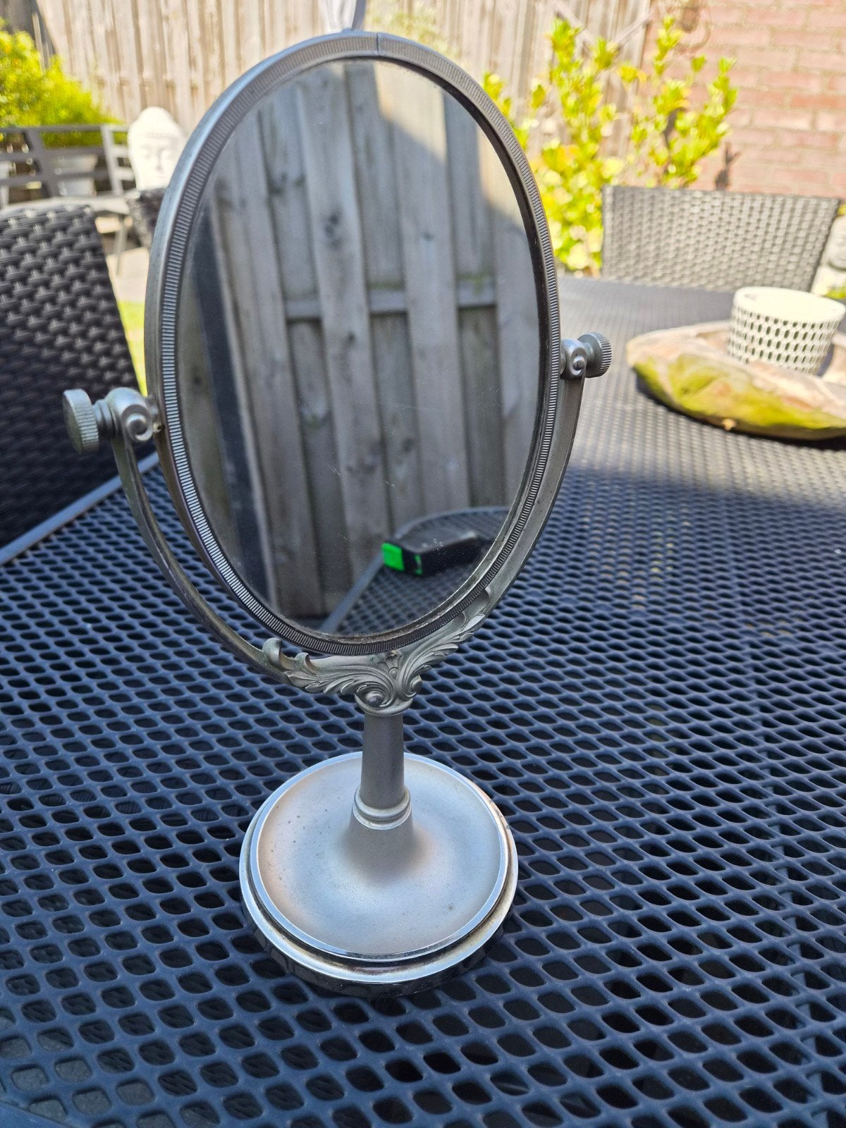 Shiseido Vintage Kapspiegel, Minder dan 50 cm, Gebruikt, Rond, Ophalen of Verzenden