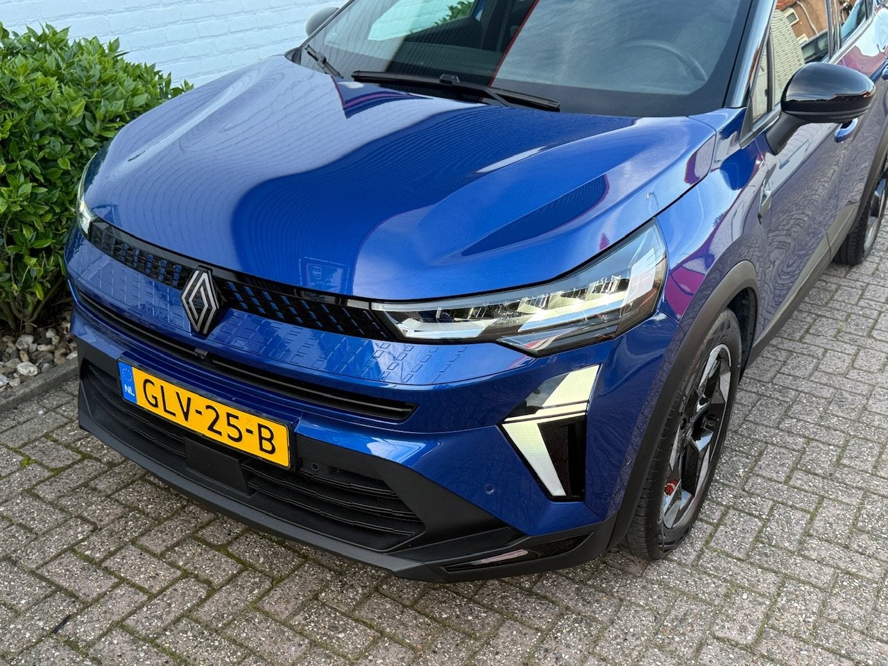 Renault Captur E-Tech full hybrid 145pk Aut Techno/ Nieuwe t, Auto's, Gebruikt, 4 cilinders, Blauw, Leder en Stof